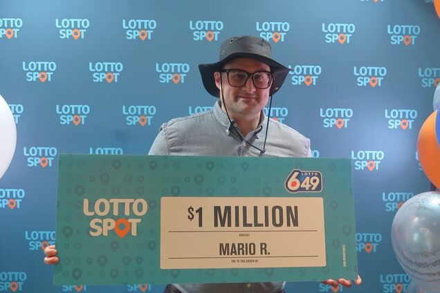 Канадець загубив лотерейний квиток на 1 млн доларів.