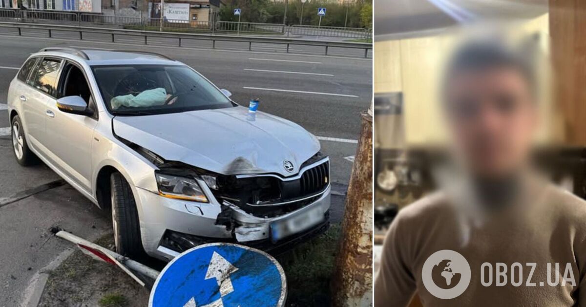 У Києві працівник СТО викрав авто клієнта, а потім розбив його. Подробиці та фото