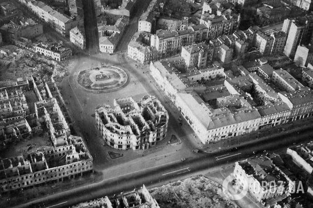 Взрывы, пожары и руины: как выглядел центр Киева осенью 1941 года. Архивные фото