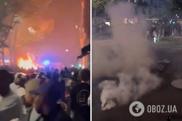 У Парижі футбольні вболівальники влаштували погроми: поліція заарештувала 43 особи. Відео