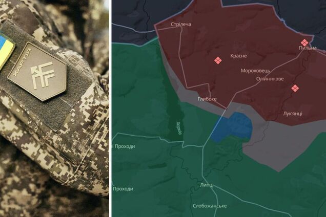 Бойцы бригады 'Хартия' освободили большой лесной массив на Харьковщине: что известно о потерях врага. Карта