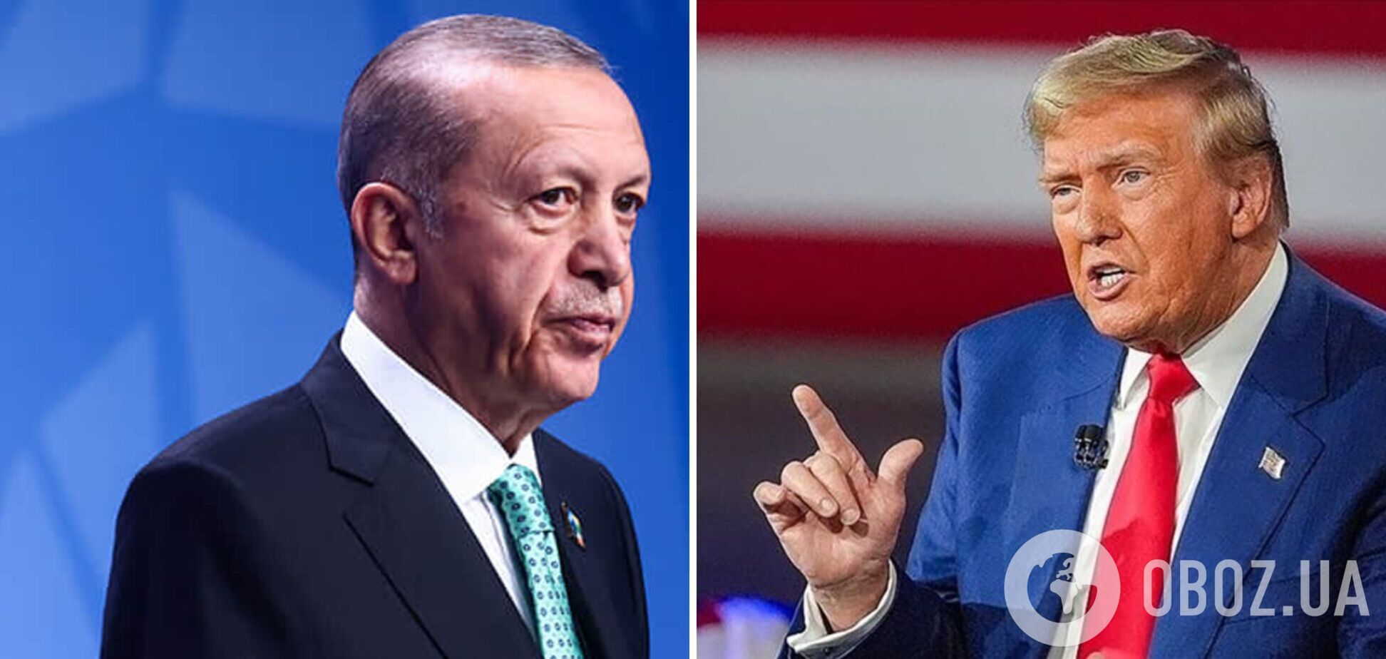 'Його поважає Путін': Трамп заявив, що Ердоган може допомогти у врегулюванні війни в Україні