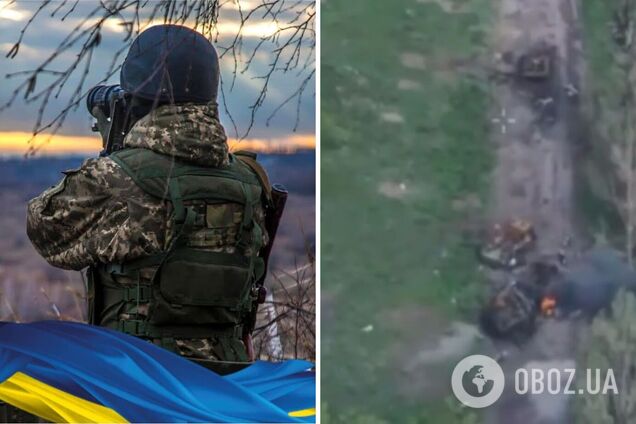 На Покровському напрямку десантники відбили масований штурм росіян, які їхали на мотоциклах. Відео