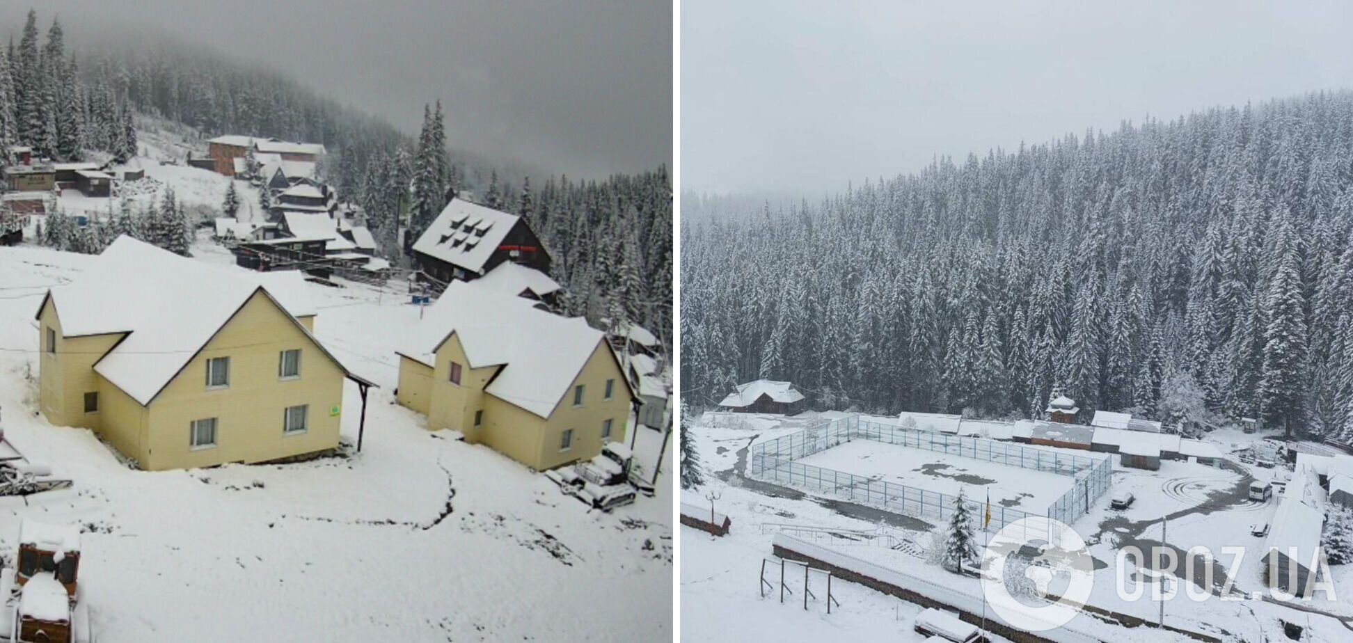 Карпати вхурделило: рятувальники попередили про погіршення погодних умов. Фото