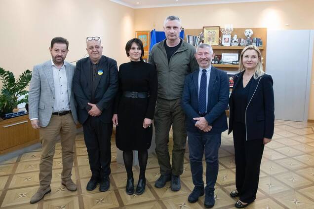 Кличко у День Європи зустрівся в Києві із чиновниками з Мілану
