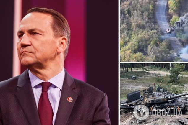 Радослав Сікорський подякував Україні за знищення 4 тисяч російських танків - втрати Росії на війні в Україні