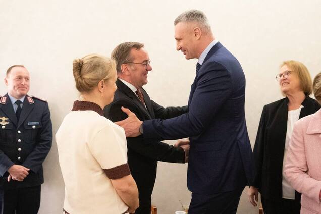 Кличко у Франкфурті зустрівся з Пісторіусом та поговорив про подальшу підтримку України