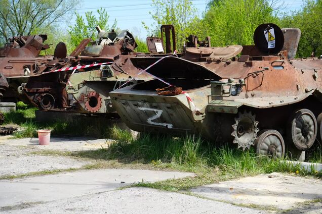 Уничтоженная техника РФ