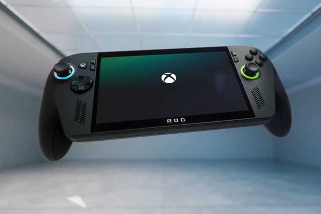 Microsoft представила портативную игровую консоль ROG Xbox Ally: что о ней известно. Фото