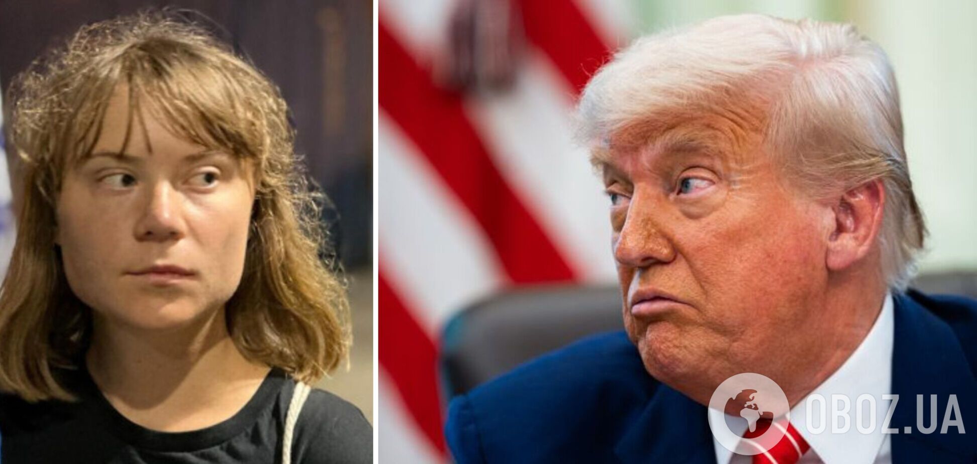 'Злой человек': Трамп отреагировал на поездку Тунберг в сектор Газа и дал ей 'совет'