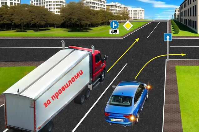 Какой автомобиль может проехать? Тест на знание ПДД