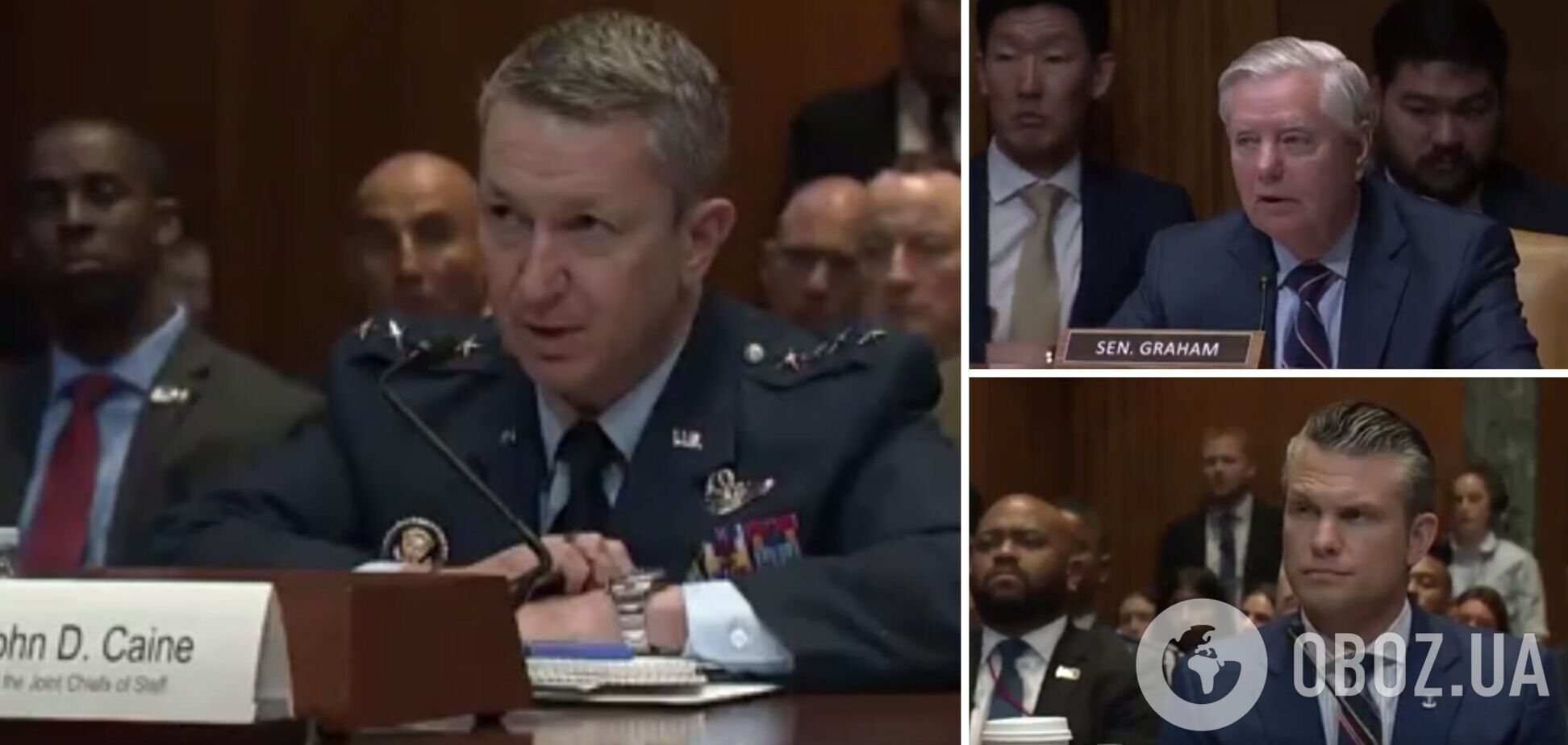Головком армії США Ден Кейн не вірить, що Путін зупиниться на Україні - Ліндсі Грем розкритикував Гегсета