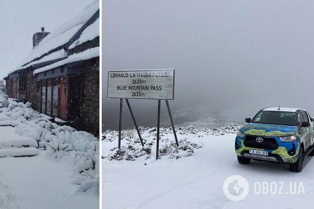 Холод, сніг, повені: у ПАР пронісся потужний циклон, загинули дев'ять осіб. Фото і відео
