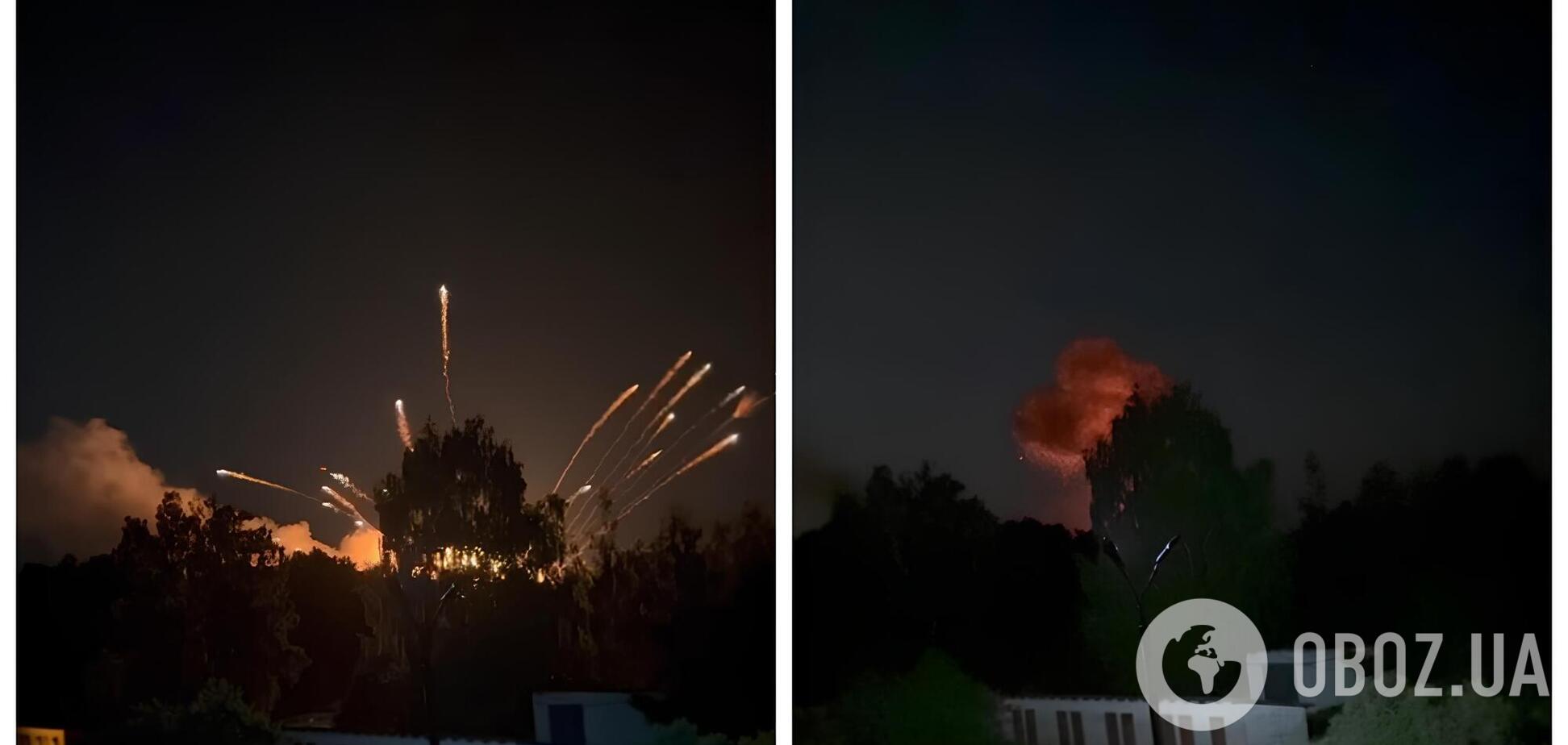 На Курщине был атакован пункт дислокации российских войск. Фото и видео