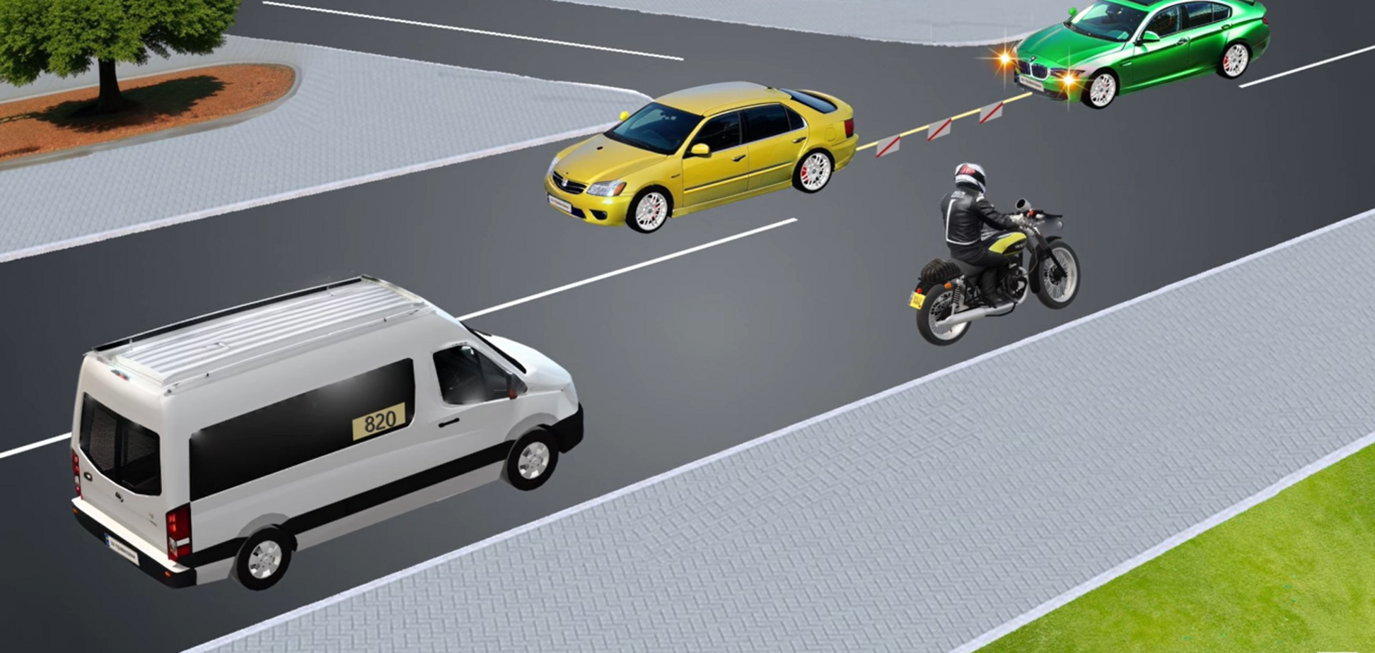 Кому разрешена наименьшая скорость? Тест на знание ПДД