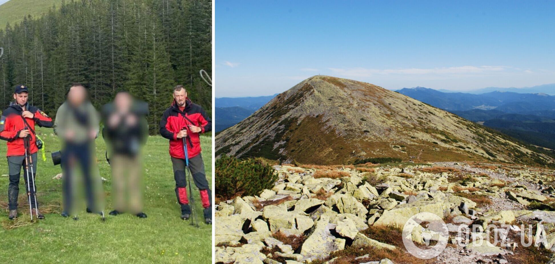 В Карпатах спасли туриста из Киева, который травмировался в горах. Фото и подробности