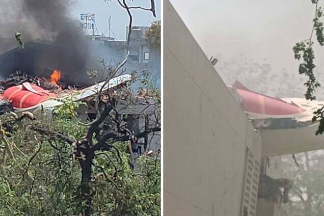 Падіння літака в Індії