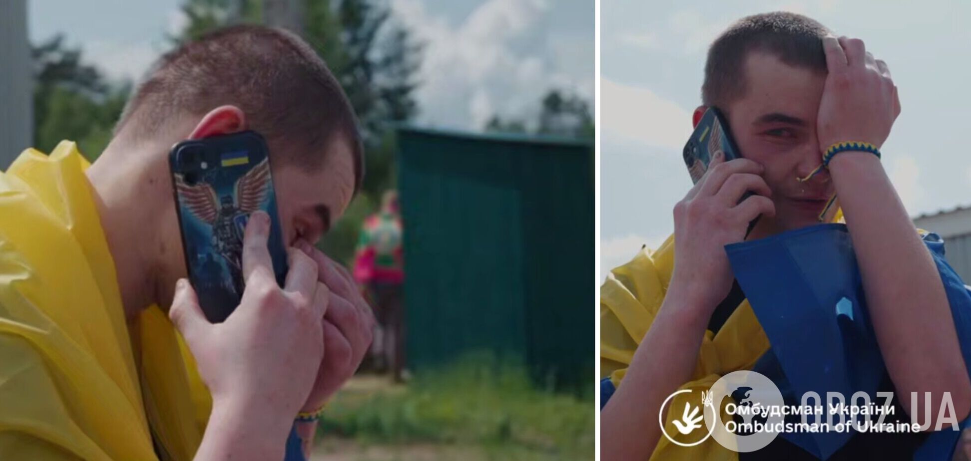 'Кто у нас – дочь или сын?' Сеть тронуло видео с освобожденным из плена защитником, который узнал о рождении ребенка