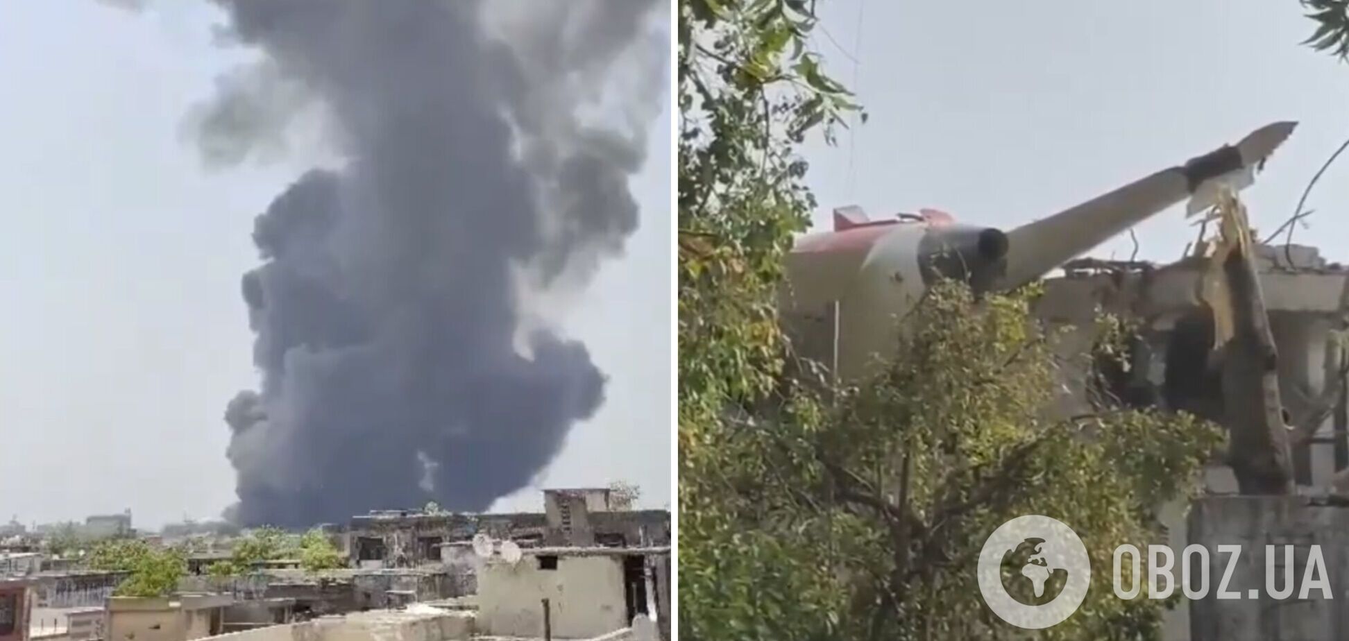 В Индии разбился пассажирский самолет с сотнями людей на борту: выжил только один человек. Фото и видео