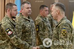 Александр Сырский наградил воинов ВСУ орденами Крест заслуги