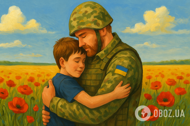 С Днем отца: как трогательно поздравить папу на фронте