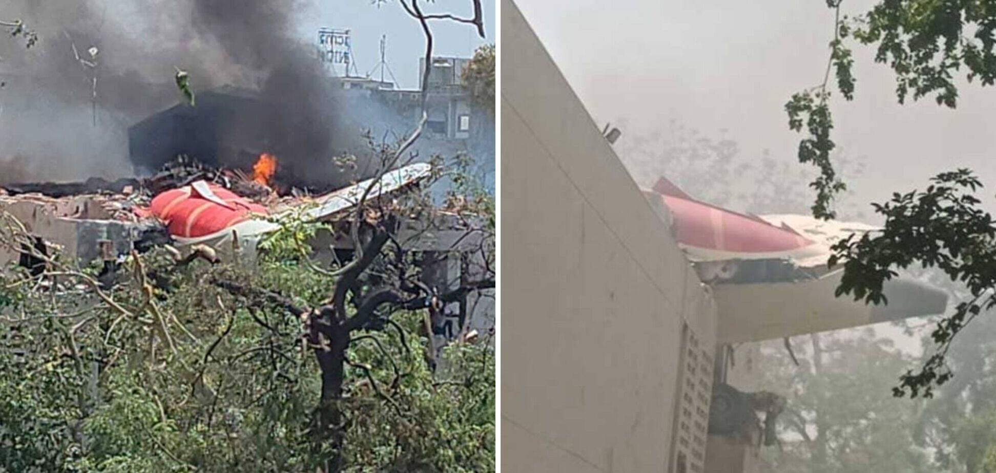 Брак палива, помилка чи зграя птахів? Названо основні версії катастрофи літака в Індії