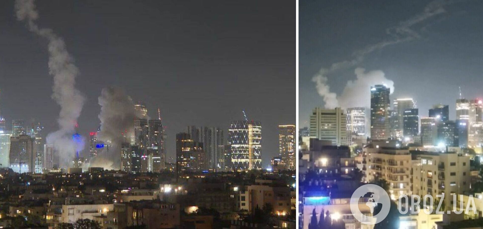 Иран и Израиль снова обменялись ударами, в ООН призвали прекратить эскалацию. Фото и видео