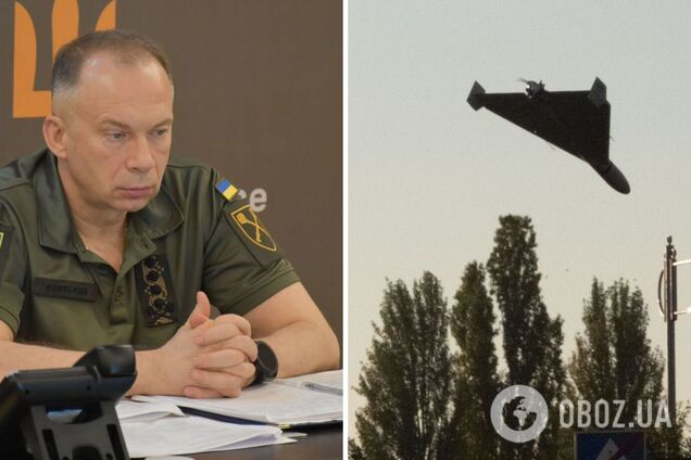 'Задача номер один': Сырский поручил увеличить количество дронов-перехватчиков и указал на нюанс с атаками врага