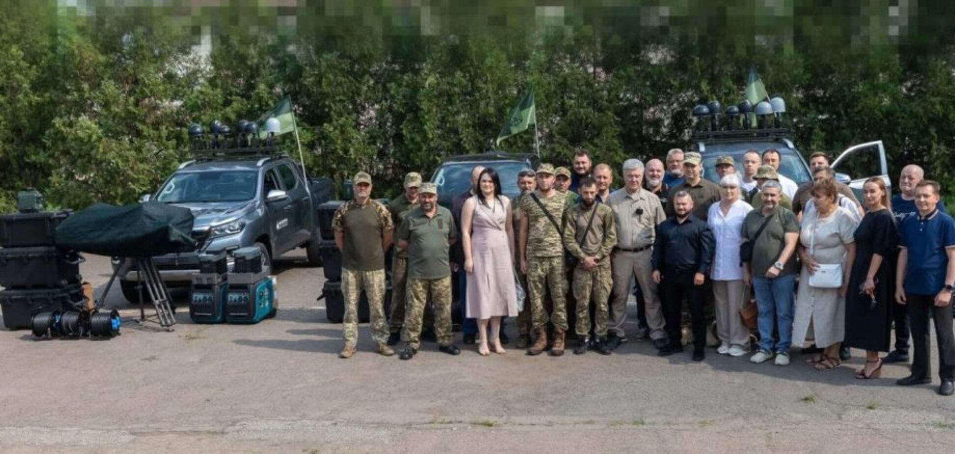 Петр Порошенко передал Кривому Рогу три комплекса "Ай-Петри", которые будут защищать город от ракет