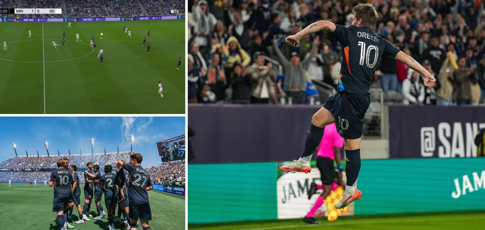 Футболіст збірної Данії забив фантастичний гол із центру поля. Відео