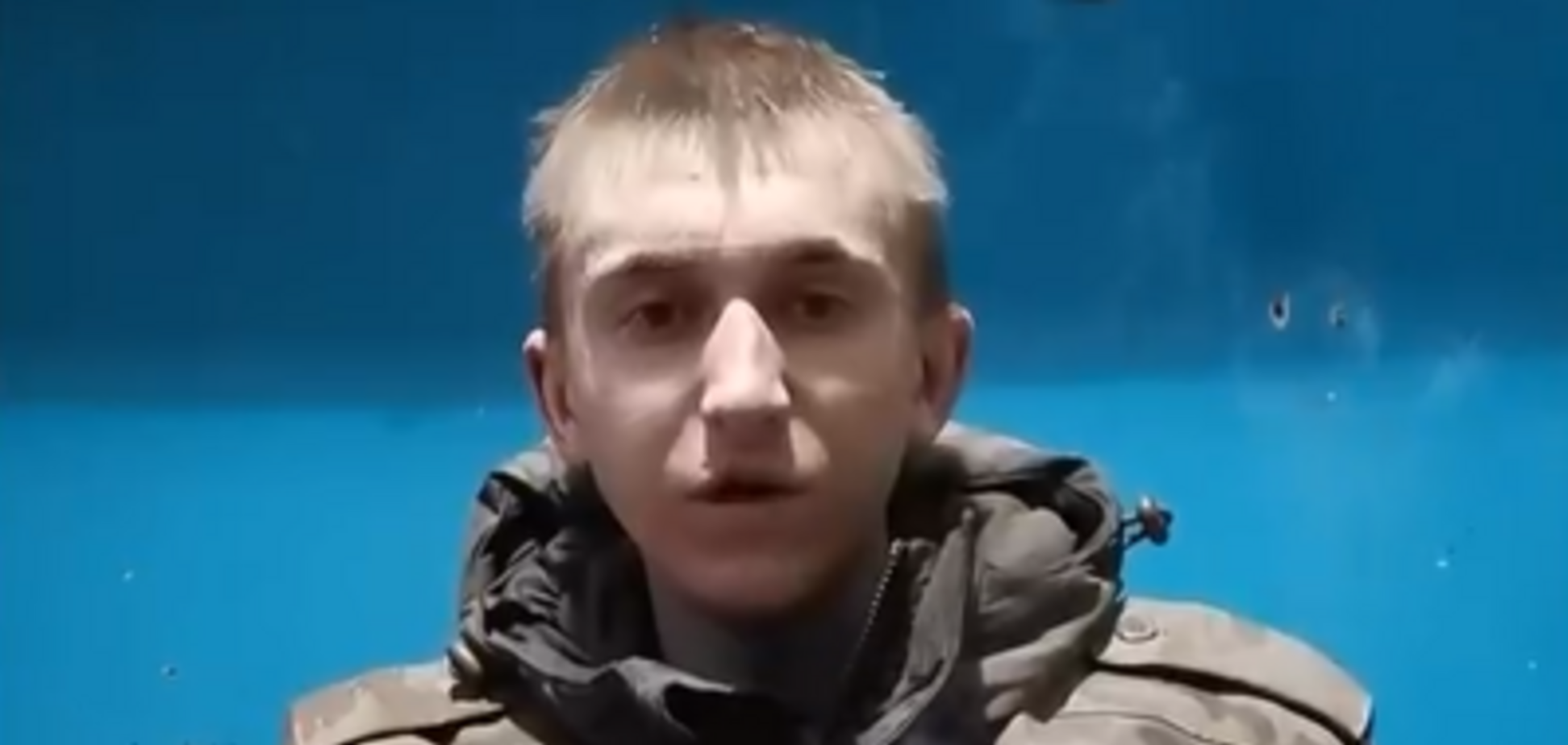 'Был пьян': пленный оккупант признался, что не помнит, как подписал контракт с армией Путина. Видео