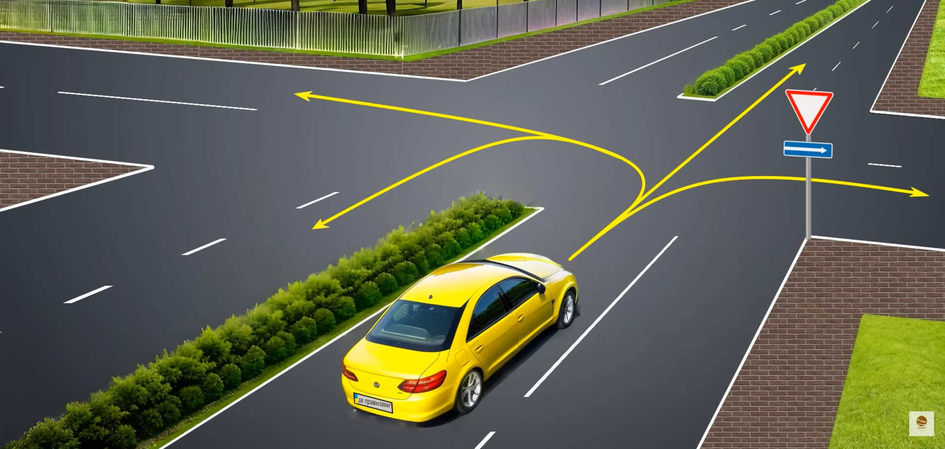 Куди можна проїхати і чому: складне завдання з ПДР