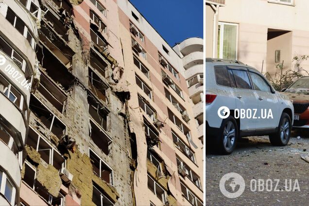 В Киеве во время российской атаки умер гражданин США: новые данные о последствиях ударов. Фото и видео