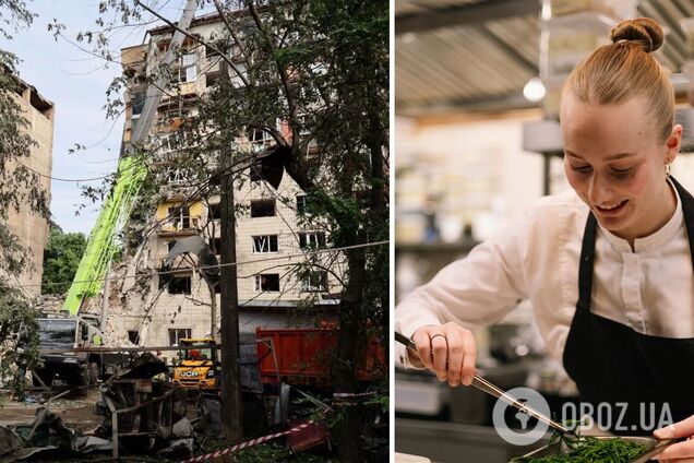 Украинцы купили квартиру бывшему фуд-продюсеру 'МастерШеф' после прямого попадания в ее подъезд: кулинар расплакалась от счастья. Видео