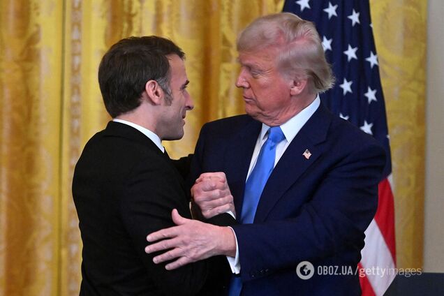 Макрон и Трамп