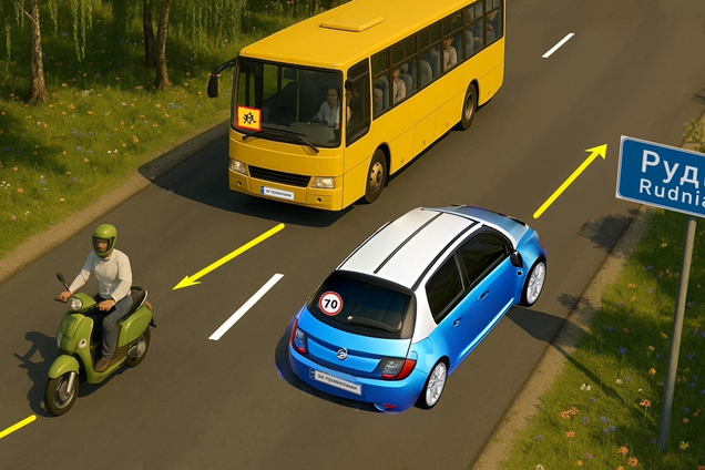 Кому разрешается наибольшая скорость на участке? Задания по ПДД в Украине