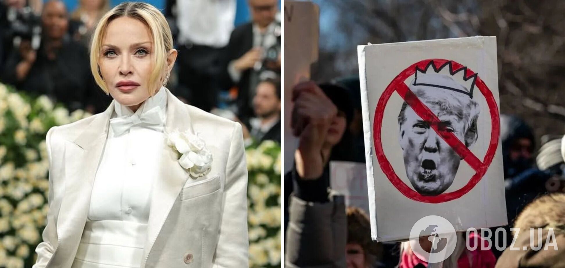 Мадонна, которая поддерживает Украину и критикует Трампа, сделала заявление о войне: прочитайте мелкий шрифт