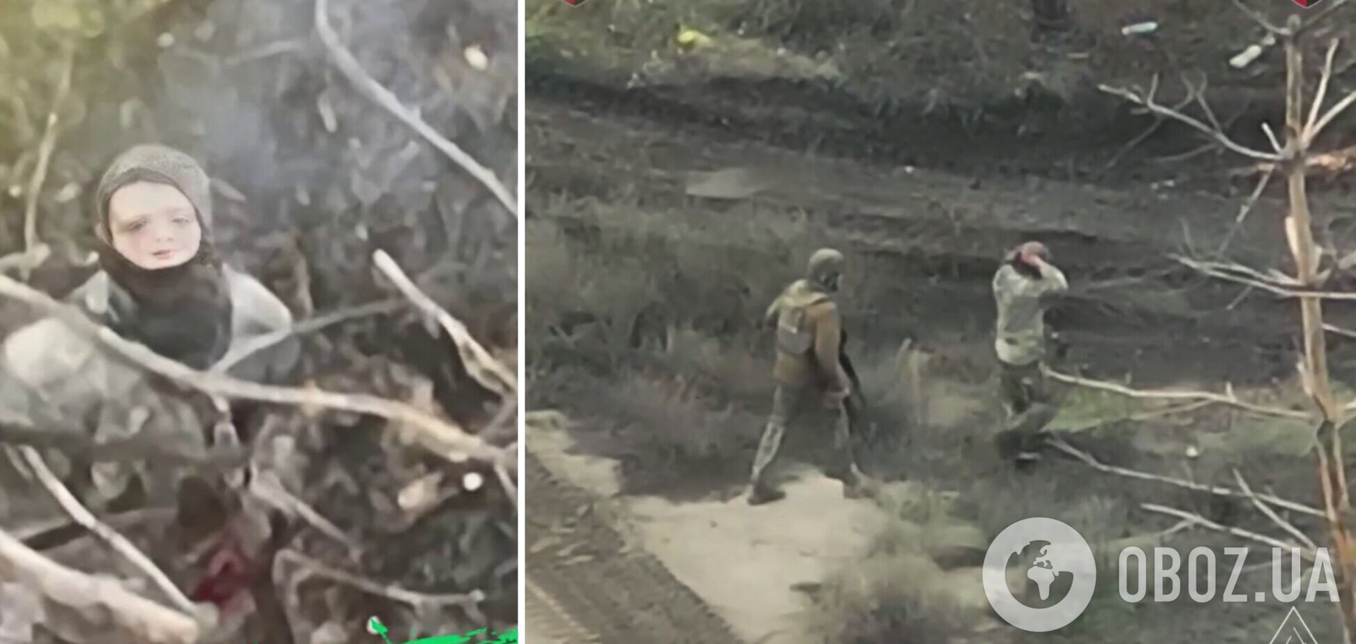 Зрозумів, що шансів не має: оператори дронів влучними скидами змусили окупанта здатися в полон. Відео