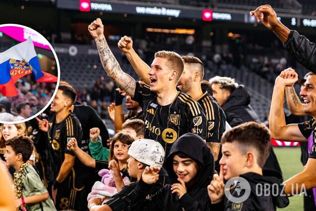 'Увидел это и офигел'. Футболисту сборной Украины устроили 'российскую подставу' в США. Фотофакт