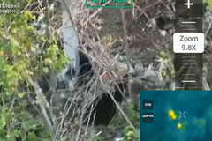 На Курщине бойцы ГПСУ поразили два вражеских укрытия с личным составом и лодку. Видео