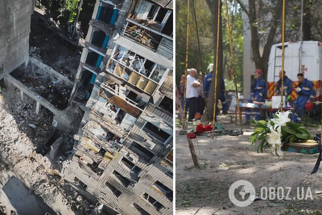 Удар РФ по будинку в Солом'янському районі