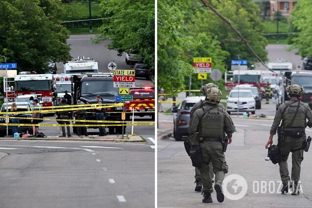 Люди получили страшные ожоги: в Колорадо мужчина бросил бутылки с зажигательной смесью в участников произраильской акции. Фото и видео