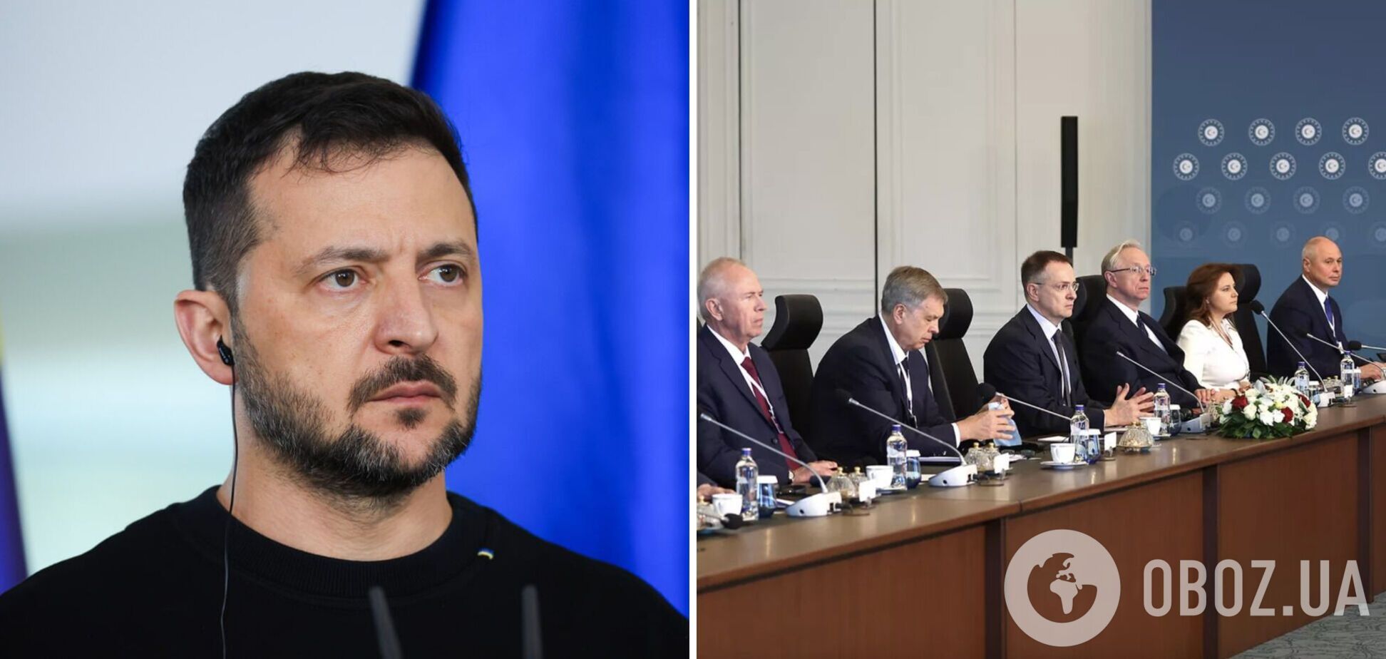 'Нахабні люди': Зеленський відзначив поведінку російської делегації у Стамбулі