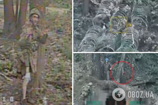 Военные взяли в плен оккупанта с помощью FPV-дрона