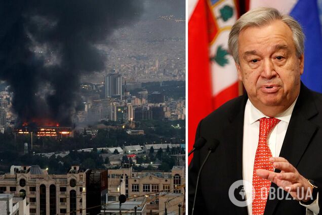 Гутерриш об ударах по Ирану