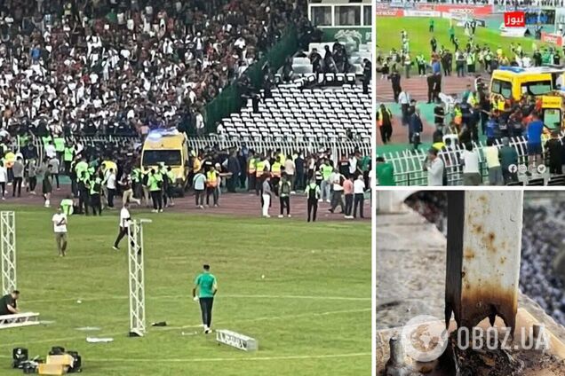 Празднование чемпионства на футболе завершилась смертельной трагедией. Видео и фото со стадиона в Алжире