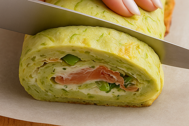 Кабачковий рулет з лососем та крем-сиром: ділимось рецептом простої закуски