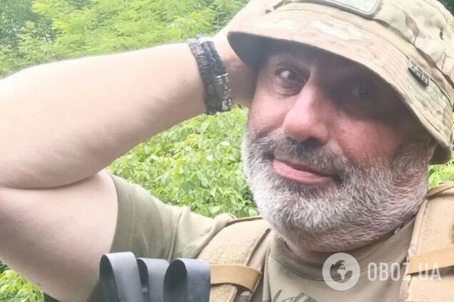 Неожиданно умер грузинский доброволец Вано Надирадзе, который воевал в составе ССО Украины. Фото