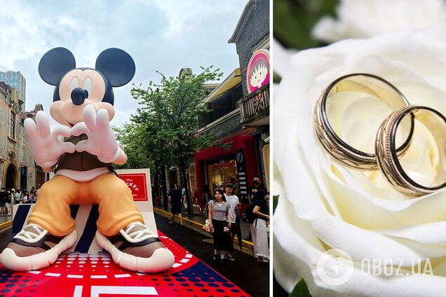 Белое платье, 10-сантиметровые каблуки: мир шокировала 'свадьба' 9-летней украинки с 22-летним британцем в Диснейленде