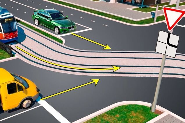Хто і кому має дати дорогу? Тест на знання ПДР